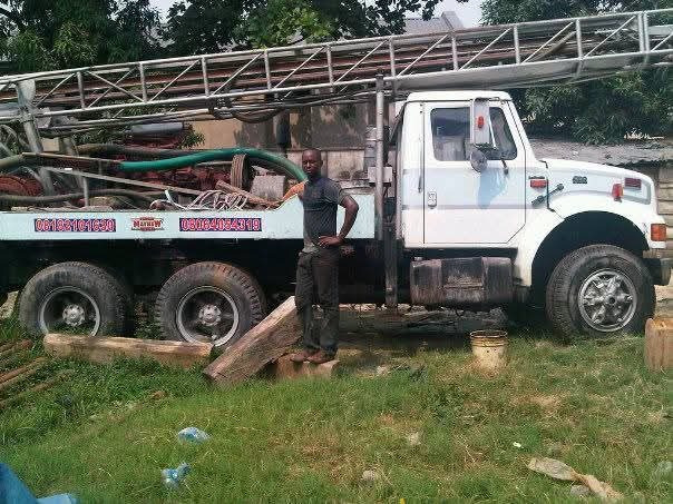 Drilling truck and team